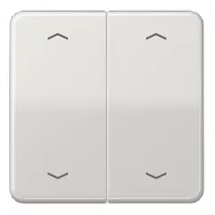   JUNG CD102PLG KNX billentyű nyílszimbólumokkal F10 Serie CD | 2-fold | világosszürke