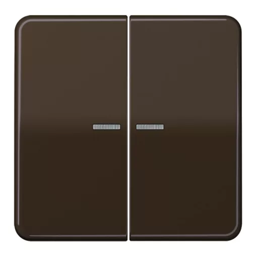 JUNG CD10921STRFBR KNX-RF tapintásérzékelő | 2-csatornás | barna