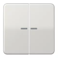   JUNG CD10921STRFLG KNX-RF tapintásérzékelő | 2-csatornás | világosszürke