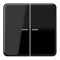   JUNG CD10921STRFSW KNX RF tapintásérzékelő | 2-csatornás | fekete