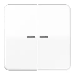   JUNG CD10921STRFWW KNX-RF tapintásérzékelő | 2-csatornás | alpinfehér