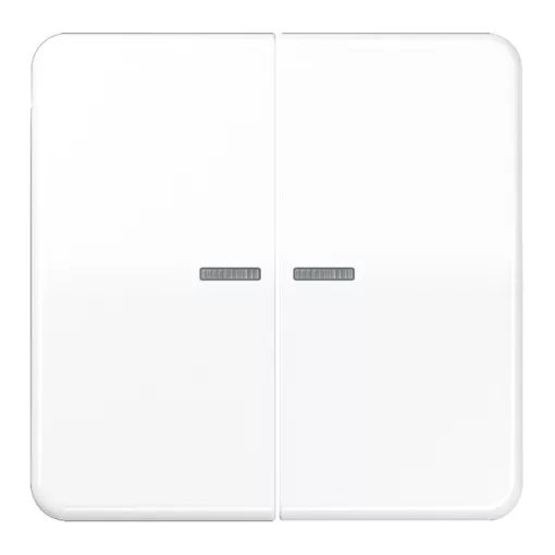 JUNG CD10921STRFWW KNX-RF tapintásérzékelő | 2-csatornás | alpinfehér