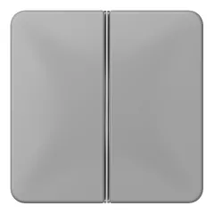   JUNG CD402TSAGR Tastensatz F40 CD sorozat | 2-es gombkészlet | szürke