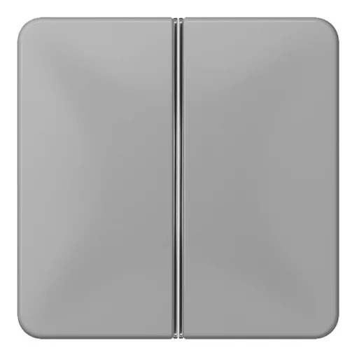 JUNG CD402TSAGR Tastensatz F40 CD sorozat | 2-es gombkészlet | szürke