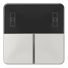   JUNG CD4093TSALG Tastensatz F40 CD sorozat | kompakt helyiségvezérlőhöz | világosszürke
