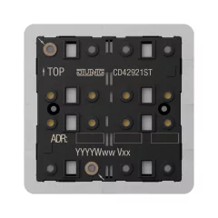   JUNG CD42921ST KNX tapintásérzékelő modul F40 CD sorozat | 2-csatornás, secure