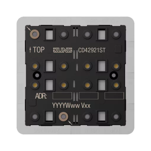 JUNG CD42921ST KNX tapintásérzékelő modul F40 CD sorozat | 2-csatornás, secure