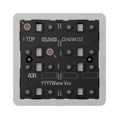   JUNG CD42941ST KNX tapintásérzékelő modul F40 CD sorozat | 4-csatornás, secure