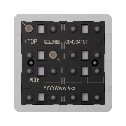 JUNG CD42941ST KNX tapintásérzékelő modul F40 CD sorozat | 4-csatornás, secure