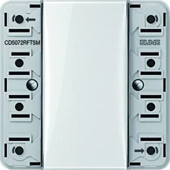   JUNG CD5072RFTSM KNX RF tapintásérzékelő CD sorozat | 2-csatornás