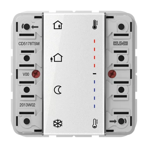 JUNG CD5178TSM KNX folyamatos szabályozó F50 CD | 2-csatornás | fehér
