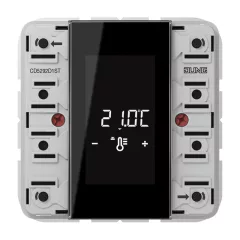  JUNG CD5292D1ST KNX szobavezérlő F50 CD | 2-csatornás, secure