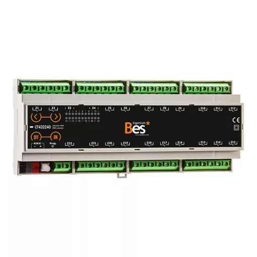 MDT BESKNX CT432240 KNX univerzális aktor 16 A elektr. gombok | 22 kimenetes

Wait, let me re-read. The product name is "BESKNX CT432240 KNX-Universalaktor 16 A elektr. Tasten |22-fach" - BESKNX is the brand here.

BESKNX CT432240 KN