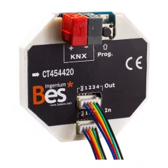   BESKNX CT454420 KNX aktor mechanikus vezérléshez | 4-csatornás, 4 bemenet