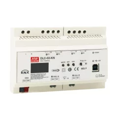   MEANWELL DLC-02-KN KNX-DALI átjáró | 2-csatornás, 4 relé