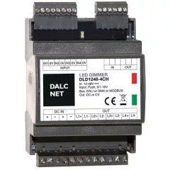   DALCNET DLD1248-4CC-DALI DALI-LED-dimmaktor CC | 4-csatornás