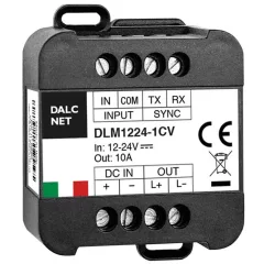   DALCNET DLM1224-1CV dimmaktor 0-10 V CV | 1 kimenetes, 10 A, UP