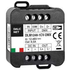   DALCNET DLM1248-1CV-DMX DMX-LED-dimmaktor CV | 1 kimenetes, 6,5 A, UP