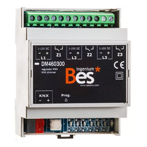 BESKNX DM460300 KNX dimmaktor 1-10 V | 3 kimenetes