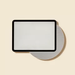   DISPLINE DSP-5-11-1100-11 Wandhalterung Moonlight Wall | iPad Air 4/5 10,9 Zoll/Air 11 Zoll/Pro 11 Zoll | ezüst eloxált