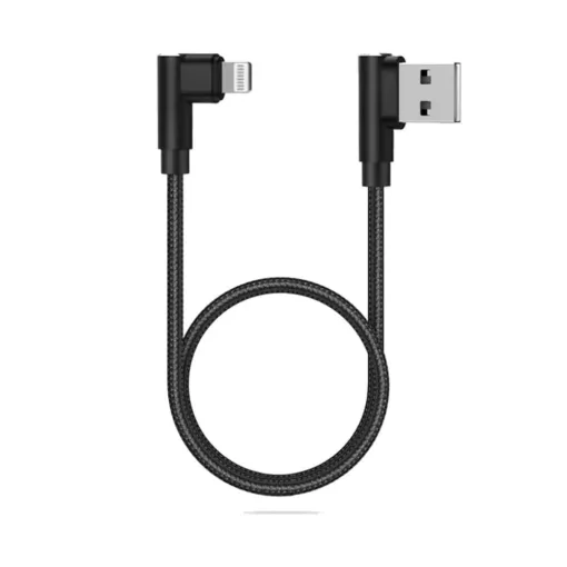 DISPLINE DSP-91-LA Kabel | Lightning USB-A | fekete
