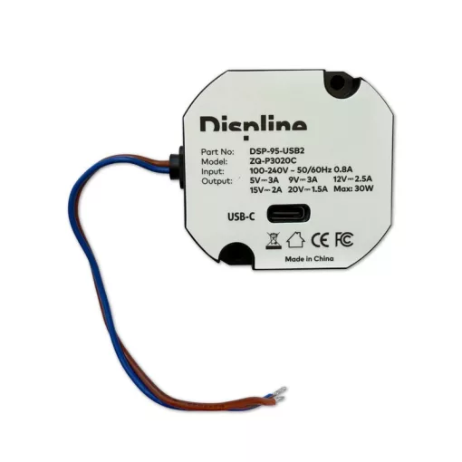 DISPLINE DSP-95-USB2 USB tápegység | 30 W