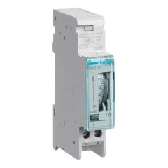   HAGER EHN010 elektromechanikus időkapcsoló óra | menetrezerva nélkül