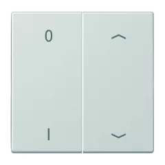   JUNG ENOLS995P01LG EnOcean rádiós fali adó LS | 4-csatornás, IO, nyilak | világosszürke