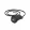 ESYLUX EP10422843 DALI-2 jelenlétérzékelő mini PD-C | 360°, 8 m, BMS, LAMELLA | fekete