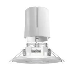   ESYLUX PD-FLAT 360/8 ROUND WHITE BMS FM DALI-2 DALI-2 jelenlétérzékelő PD-FLAT | 360°, 8 m, BMS falon belüli, védőburkolat