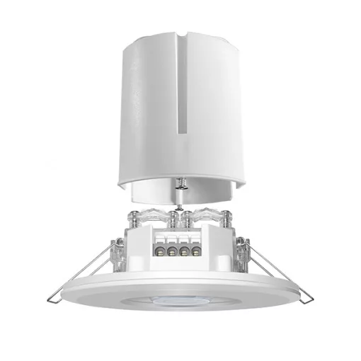ESYLUX PD-FLAT 360/8 ROUND WHITE BMS FM DALI-2 DALI-2 jelenlétérzékelő PD-FLAT | 360°, 8 m, BMS falon belüli, védőburkolat