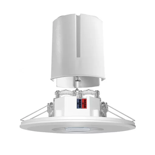 ESYLUX PD-FLAT 360i/8 LARGE ROUND WHITE FM KNX KNX jelenlétérzékelő PD-FLAT L | 360°, 8 m, süllyesztett
