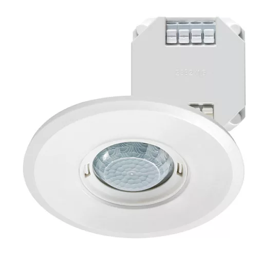 ESYLUX PD-FLAT 360i/8 LARGE ROUND WHITE DALI SET DALI-2 jelenlétérzékelő PD-FLAT L Set | 360°, 8 m, kerek | fehér
