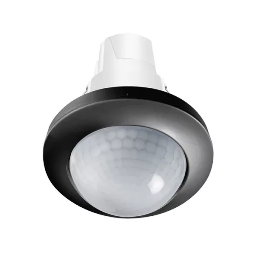 ESYLUX PD-C 360bt/24 APC20 PS plus DALI-2 BK DALI-2 jelenlétérzékelő PD-C | 360°, 24 m, mennyezetbe süllyesztett, APC20 | fekete