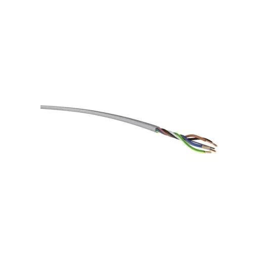 YSLY-JB 5x50 mm2 kábel - 1 fm kiszerelés - szürke PVC szigetelésű - sodrott réz - 300/500V