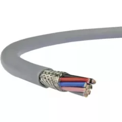   LiYCY 12x0,14 mm2 árnyékolt kábel - szürke PVC szigetelésű - sodrott réz - 350V
