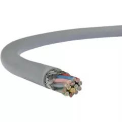   LiYCY 14x0,14 mm2 árnyékolt kábel - szürke PVC szigetelésű - sodrott réz - 350V