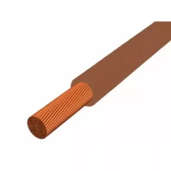   MCSKH (H05V-K) 1x0,75 mm2 vezeték - barna PVC szigetelésű - 200 fm kiszerelés - sodrott réz - 300/500V