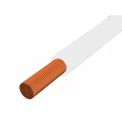   MKH (H07V-K) 1x1,5 mm2 vezeték - fehér PVC szigetelésű - 100 fm kiszerelés - sodrott réz - 450/750V