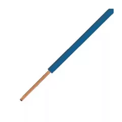   MCS (H05V-U) 1x1 mm2 vezeték - kék PVC szigetelésű - 100 fm kiszerelés - tömör réz - 300/500V