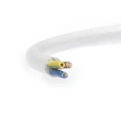  MT (H05VV-F) 3x1,5 mm2 kábel, 10 fm kiszerelés, sodrott réz, fehér PVC szigetelésű, 300/500V