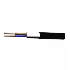   NYY-O (E-YY-O) 2x1,5 mm2 erőátviteli földkábel -  fekete PVC szigetelésű - tömör réz - 0,6/1Kv