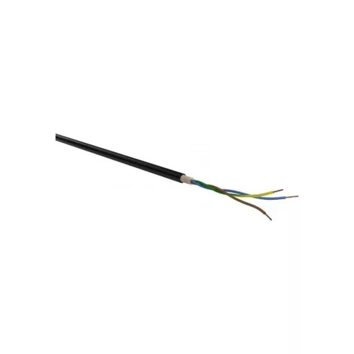 NYY-O (E-YY-O) 3x70 mm2 + 1x35 mm2 erőátviteli földkábel -  fekete PVC szigetelésű - sodrott réz - 0,6/1Kv