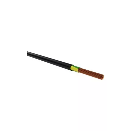 NYY-J (E-YY-J) 1x50 mm2 erőátviteli földkábel -  fekete PVC szigetelésű - sodrott réz - 0,6/1Kv