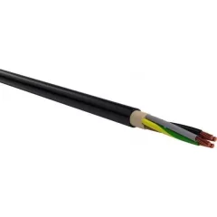   NYY-J (E-YY-J) 4x16 mm2 erőátviteli földkábel -  fekete PVC szigetelésű - tömör réz - 0,6/1Kv