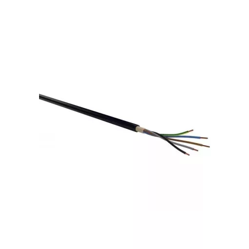 NYY-J (E-YY-J) 5x70 mm2 erőátviteli földkábel -  fekete PVC szigetelésű - sodrott réz - 0,6/1Kv