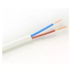   MTL(H03VVH2-F) 2X0,75 mm2 kábel - fehér PVC szigetelésű - 10 fm kiszerelés - sodrott réz - 300/300V