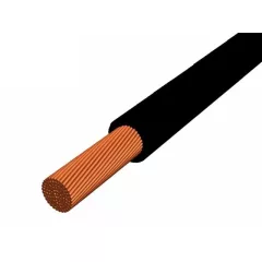   H05Z-K 1x0,75 mm2 fekete 300/500V sodrott réz halogenmentés szigetelésű vezeték