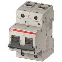   ABB S802N-D13 kismegszakító 2P, 13A, D karakterisztika, 36kA (ABB 2CCS892001R0131, S802ND13)
