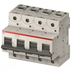   ABB S804N-C32 kismegszakító 4P, 32A, C karakterisztika, 36kA (ABB 2CCS894001R0324, S804NC32)